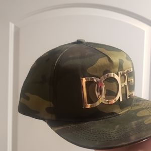 DOPE camo fitted cap